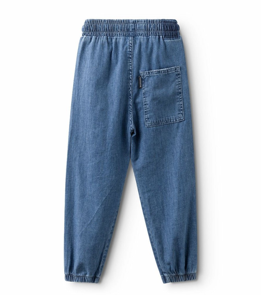 Girls * | Clearance Light Denim Pants