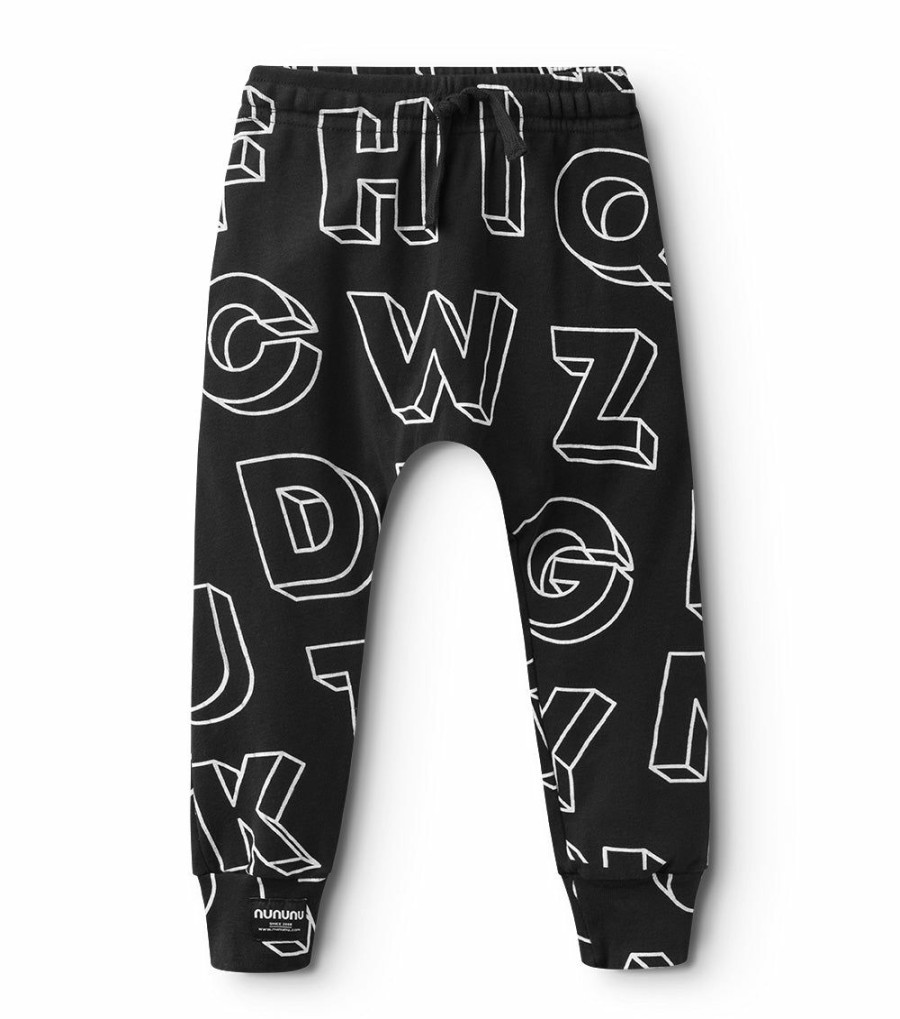 Girls * | Limit Offer Light A-Z Baggy Pants