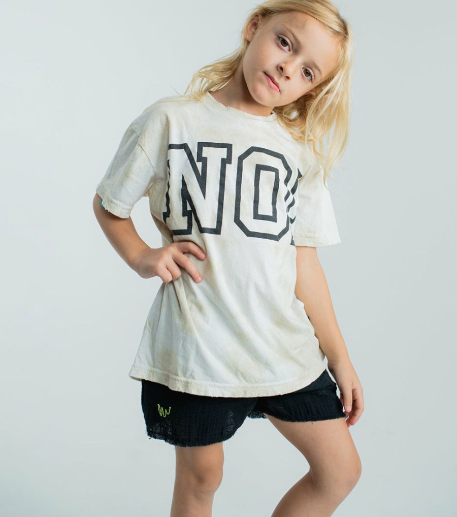 Girls * | Clearance Oversized No! T-Shirt