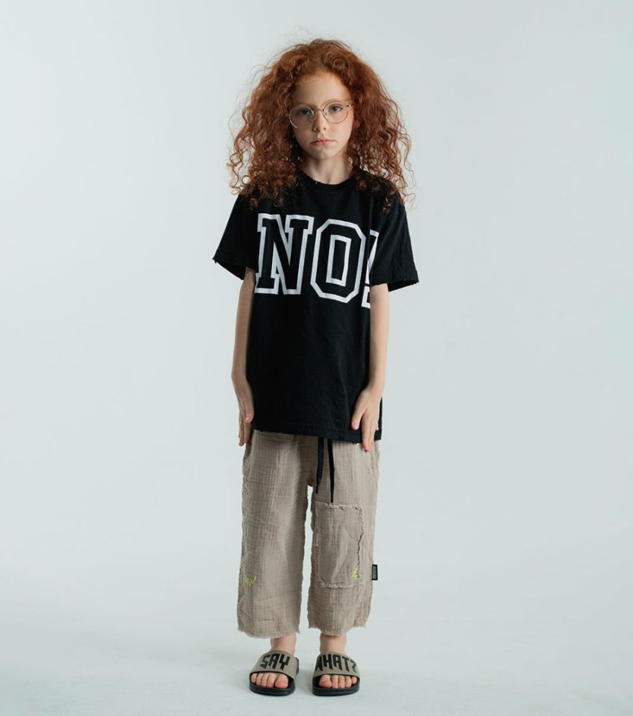 Girls * | Quick Expedition Oversized No! T-Shirt