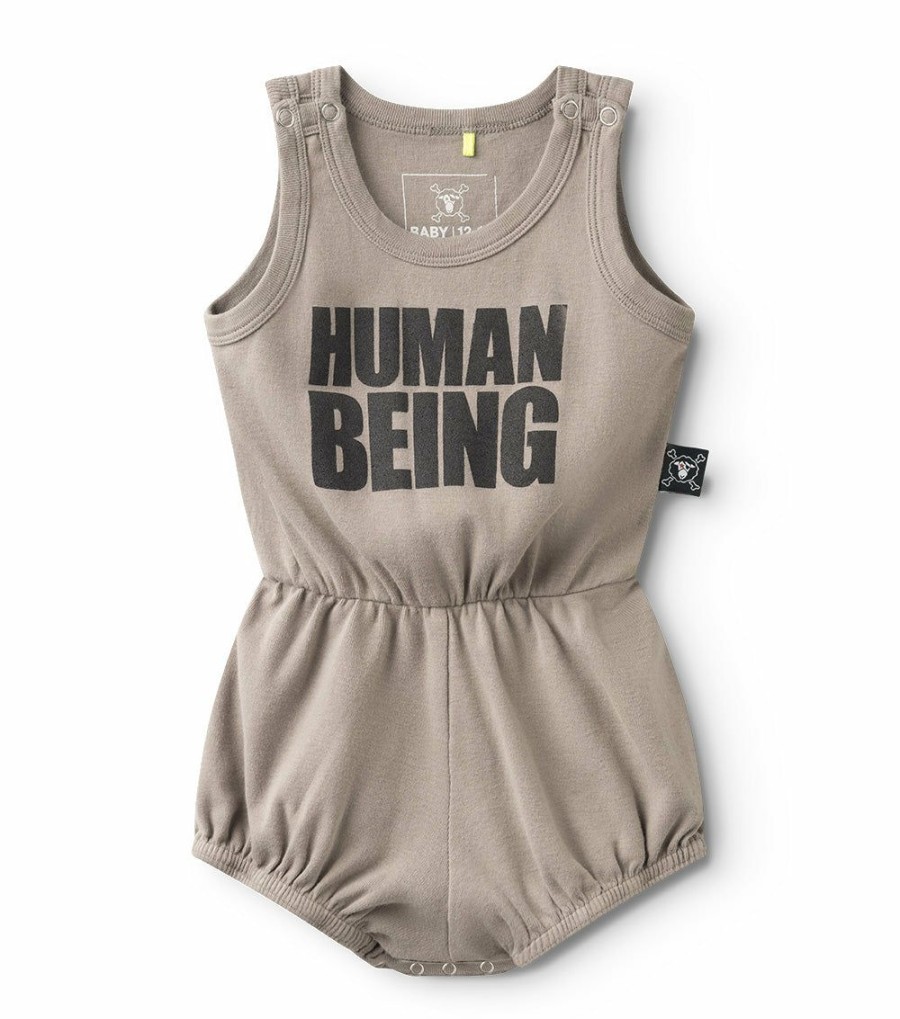 Babies * | Online Store Only Human Yoga Overalls