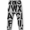 Girls * | Online Store Alphabet Light Baggy Pants