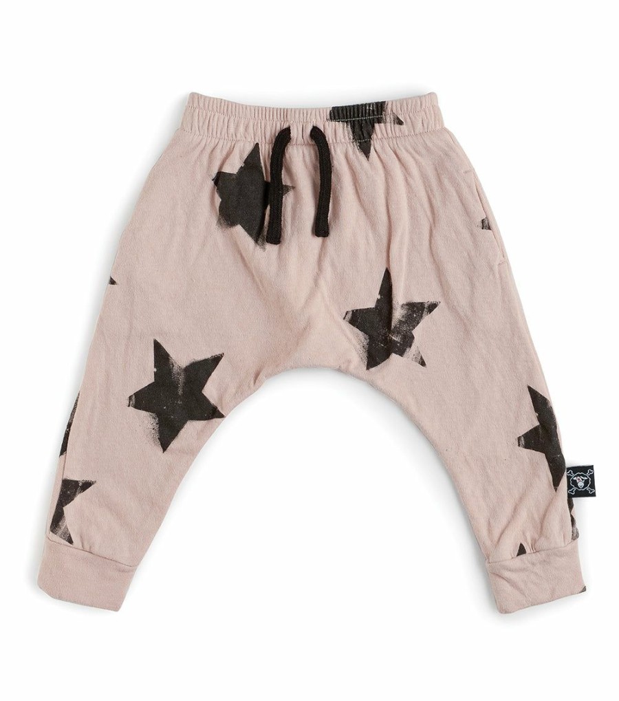 Babies * | Online Soft Faded Star Baggy Pants