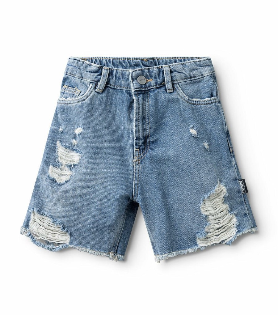 Girls * | Fashionable Deco Denim Shorts