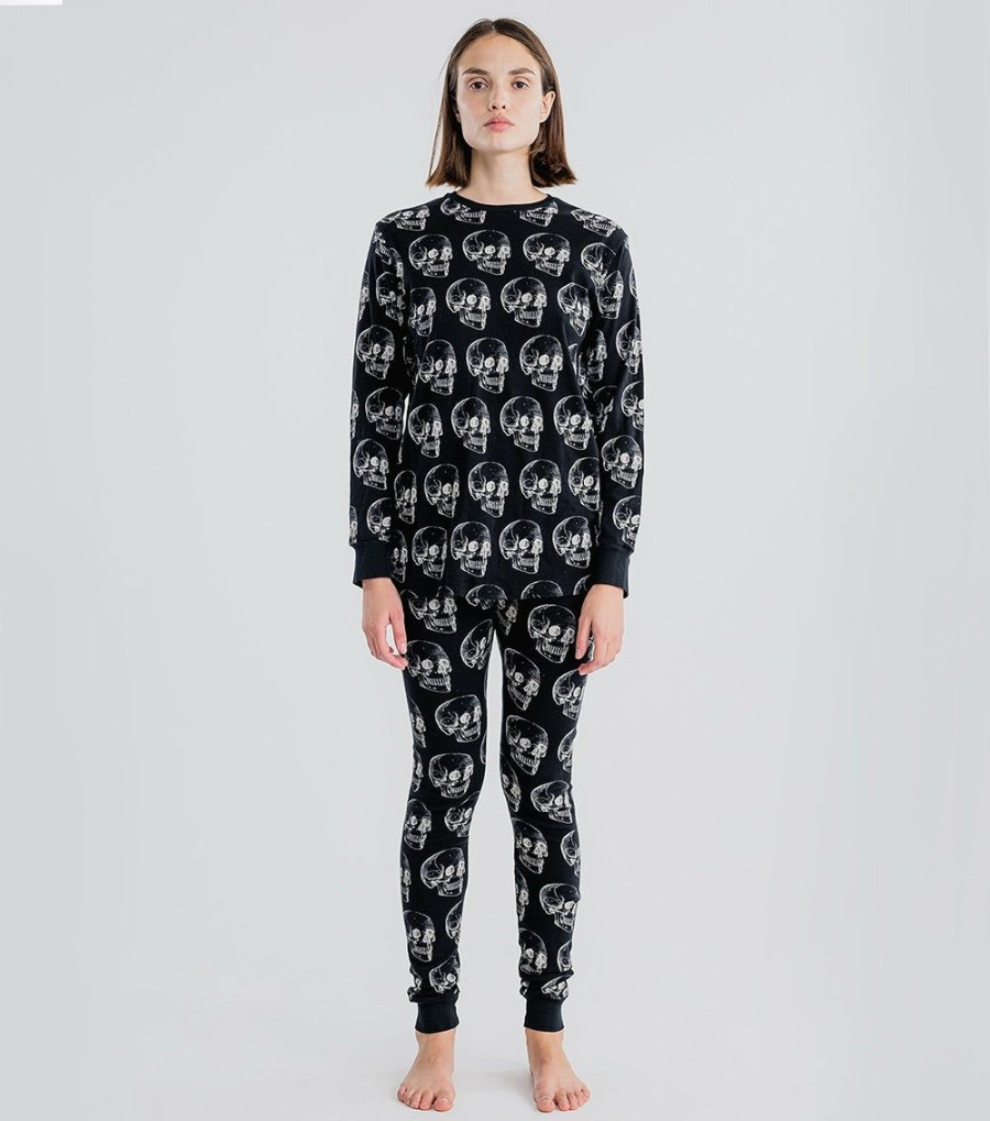 Women * | Clearance Adult Md Skull Loungewear