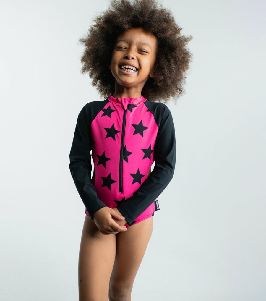 Girls * | Online Star Cut-Out Swimsuit