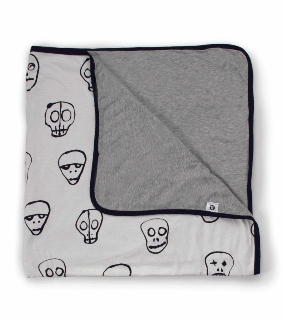 Girls * | New Arrivals Skull Mask Blanket