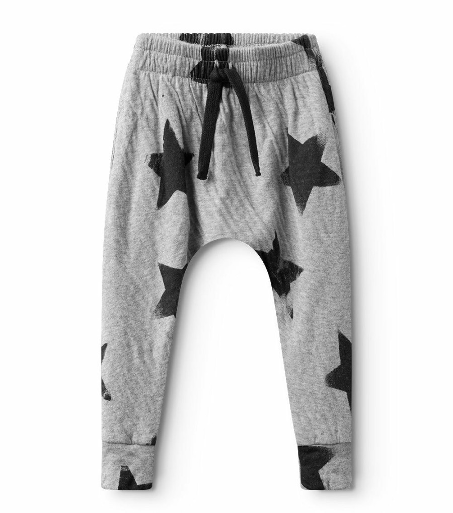 Babies * | Best Price Soft Faded Star Baggy Pants