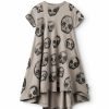 Girls * | Fire Sale Faded Skulls 360 Dress