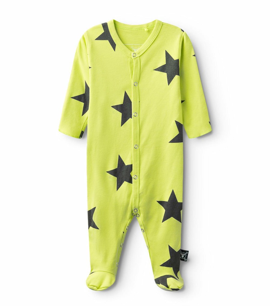 Babies * | Clearance Star Footed Overall