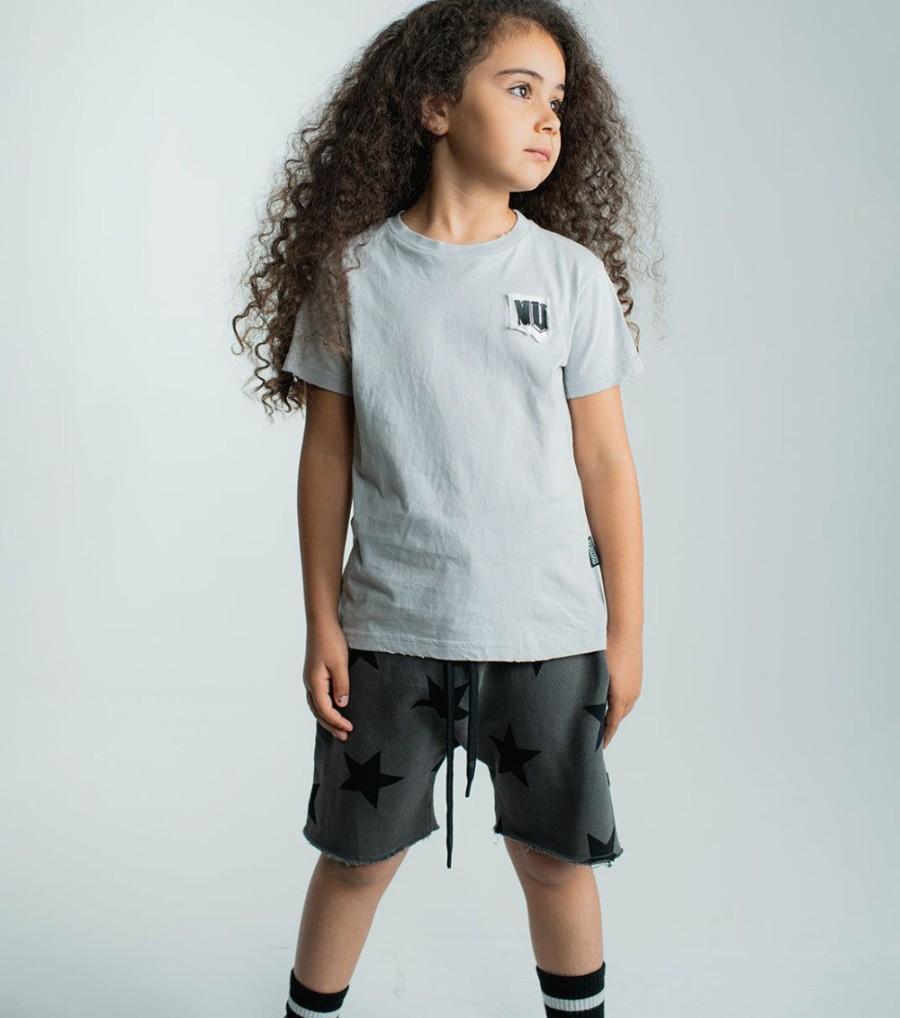 Girls * | New In Star Rounded Sweatshorts