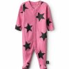 Babies * | Best Quality Star Footed Overall