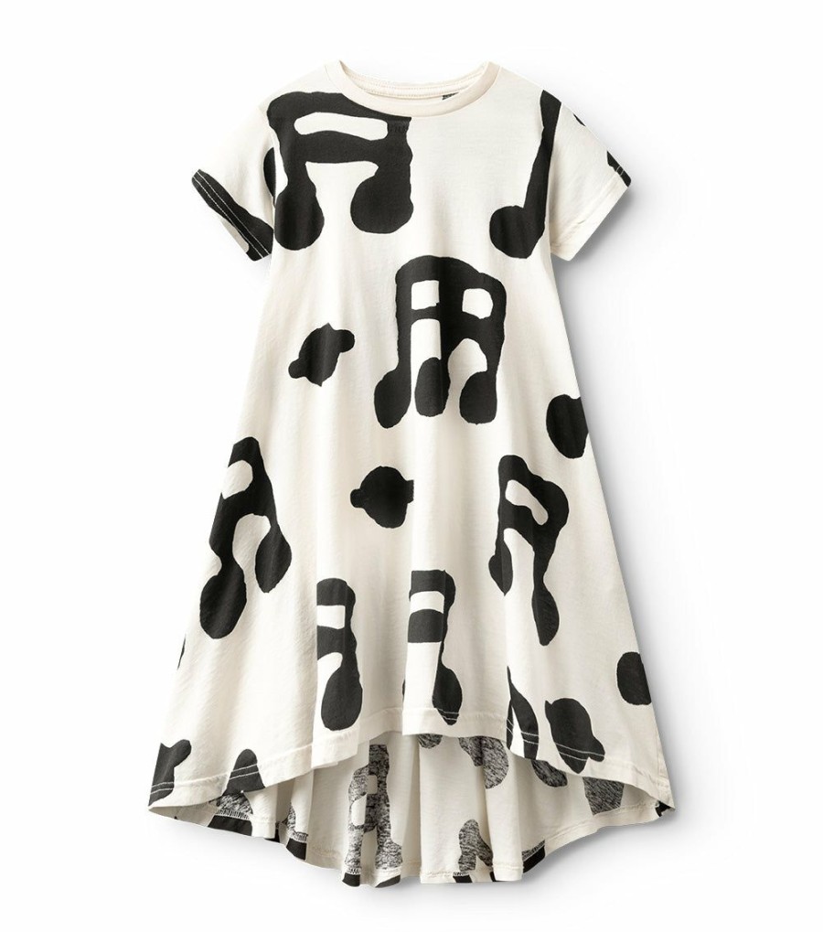 Girls * | Discount Store 360 Musical Note Dress