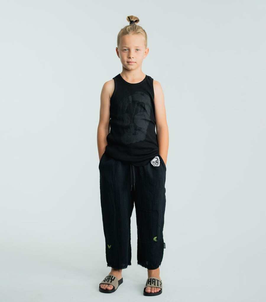 Girls * | New Arrivals Muslin Beach Pants