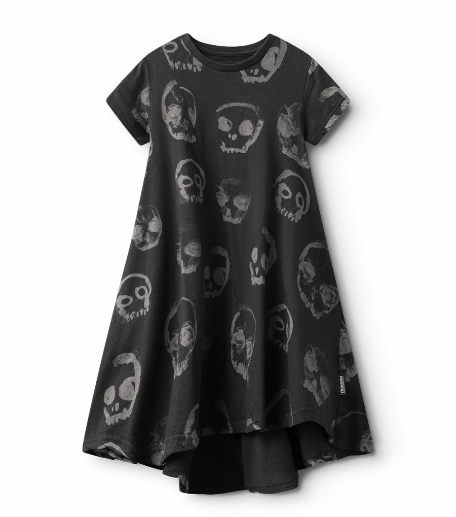 Girls * | Clearance Faded Skulls 360 Dress