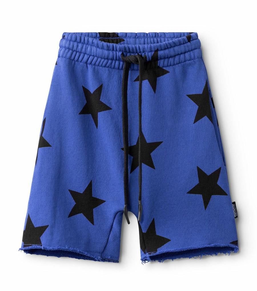 Girls * | Discount Store Star Rounded Sweatshorts