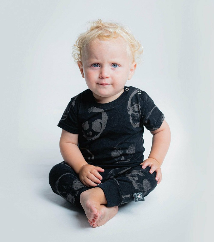 Babies * | Best Guaranteed Faded Skulls Overall