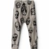 Girls * | Clearance Light Faded Skulls Baggy Pants