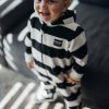 Babies * | Quick Expedition Striped Baby Overall