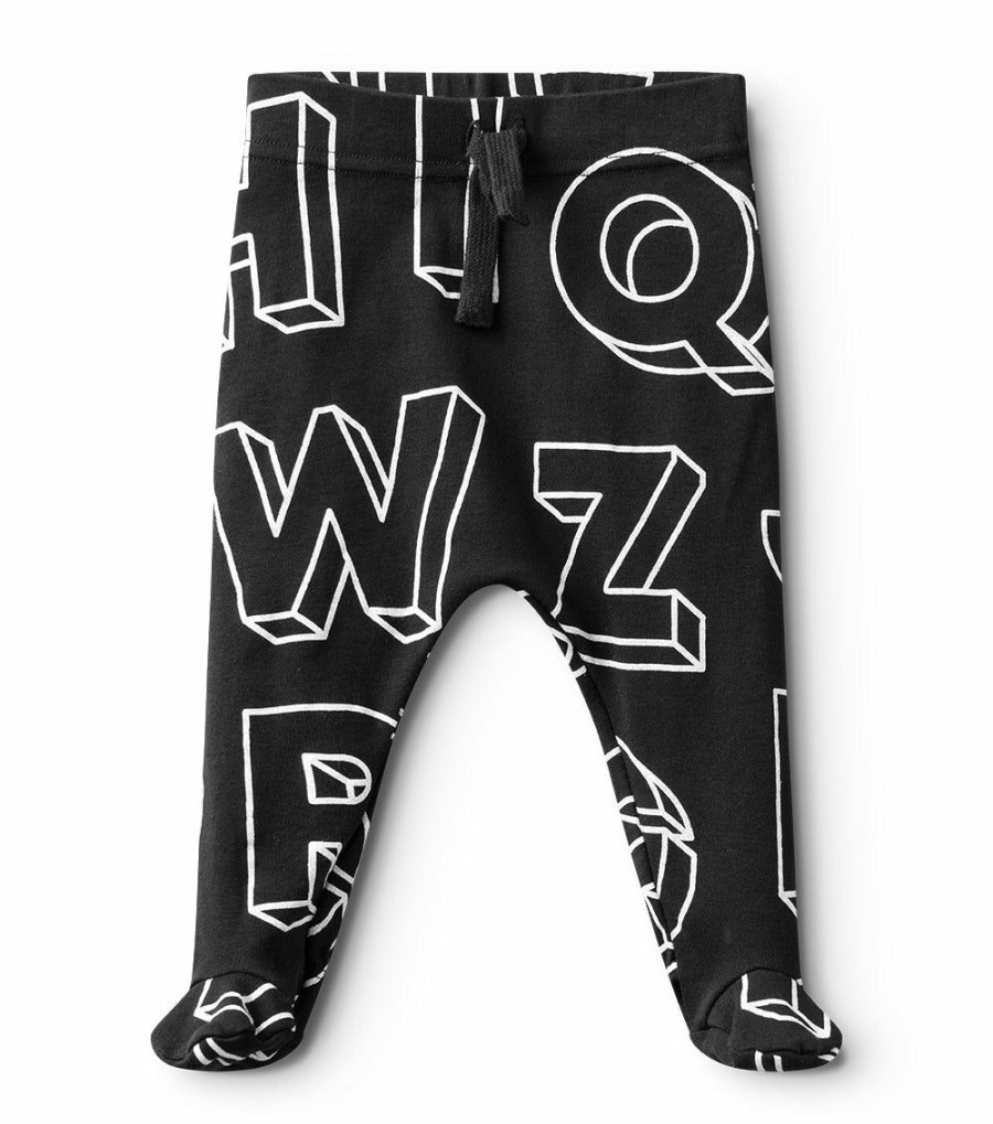 Babies * | Discount Store A-Z Footed Baggy Pants