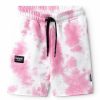 Girls * | Free Delivery Tie Dye Sweatshorts